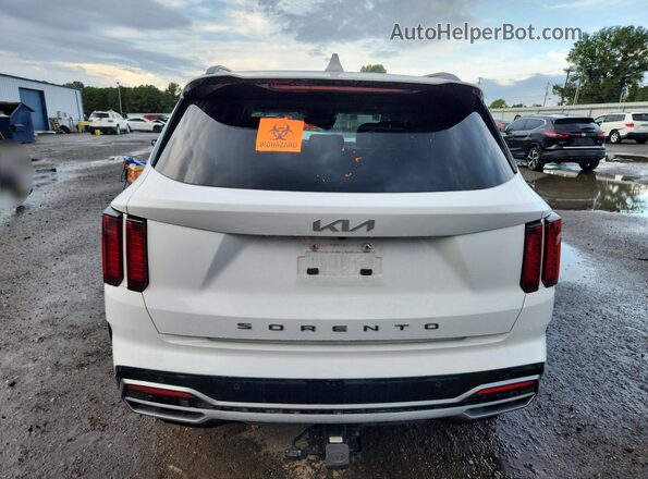 5XYRL4LC3NG120260 2022 KIA SORENTO Белый Вид сзади