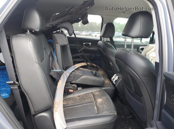 5XYRL4LC9NG131795 2022 KIA SORENTO Blue Вид задньої частини салону