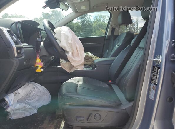 5XYRL4LC9NG131795 2022 KIA SORENTO Blue Вид салону спереду