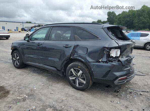 5XYRL4LC9NG139413 2022 KIA SORENTO Charcoal Trasero izquierdo