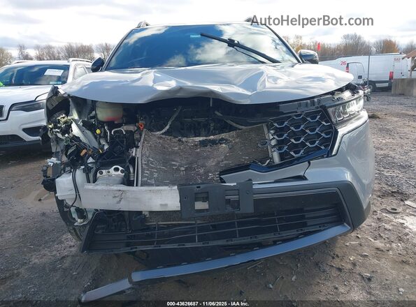 5XYRLDLC2NG071388 2022 KIA SORENTO Серый Вид спереди