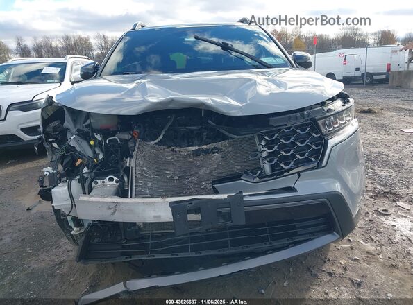 5XYRLDLC2NG071388 2022 KIA SORENTO Серый Вид щитка приборов