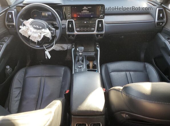 5XYRLDLC7NG082158 2022 KIA SORENTO Gray წინა პანელის ხედი