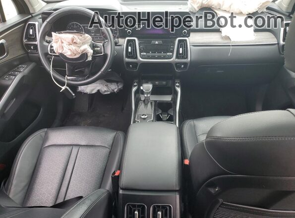 5XYRLDLC7NG133092 2022 KIA SORENTO Red Առջևի վահանակի տեսք