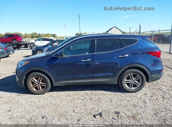 5XYZT3LB2JG568338 2018 HYUNDAI SANTA FE SPORT Dark Blue 