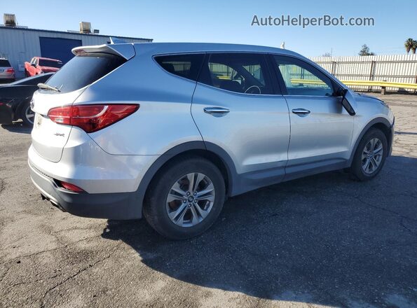5XYZT3LB5GG337474 2016 HYUNDAI SANTA Silver Հետևի աջ