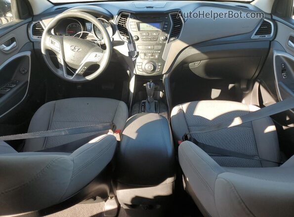 5XYZT3LB5GG337474 2016 HYUNDAI SANTA Silver Առջևի վահանակի տեսք