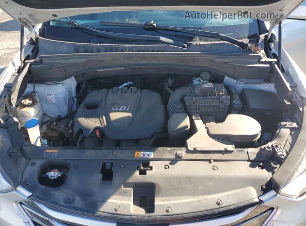 5XYZT3LB5GG337474 2016 HYUNDAI SANTA Silver Սալոնի հետևի տեսք