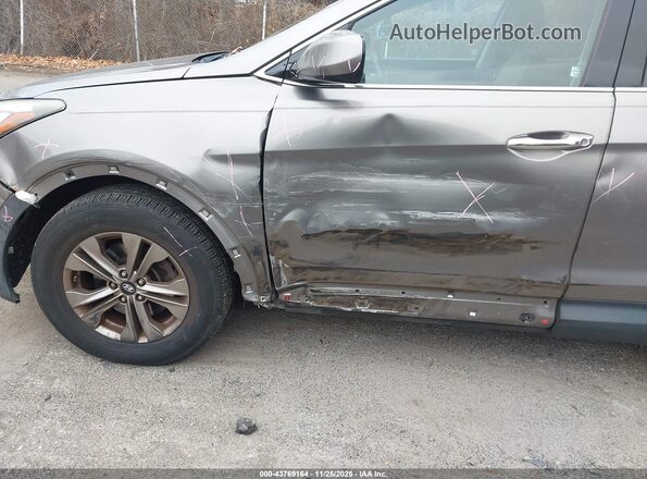5XYZU3LB8GG313778 2016 HYUNDAI SANTA FE SPORT Коричневый Вид спереди