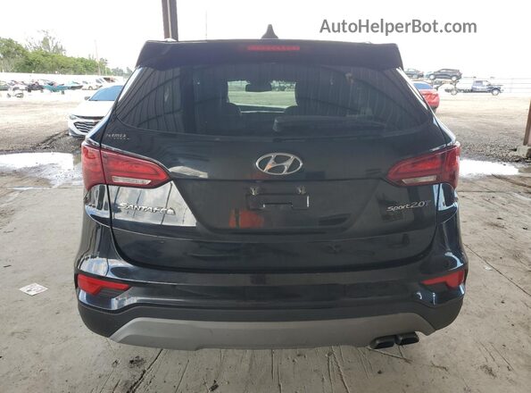 5XYZU4LA6JG570166 2018 HYUNDAI SANTA Черный 