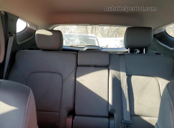 5XYZUDLB8GG306268 2016 HYUNDAI SANTA Black Вид задніх сидінь