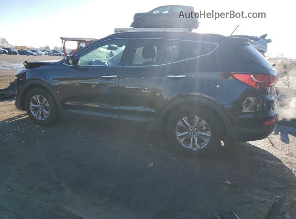 5XYZUDLB8GG306268 2016 HYUNDAI SANTA Black Задня ліва чверть