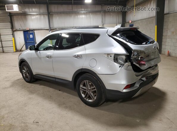 5XYZUDLBXJG522601 2018 HYUNDAI SANTA Silver Tył lewy