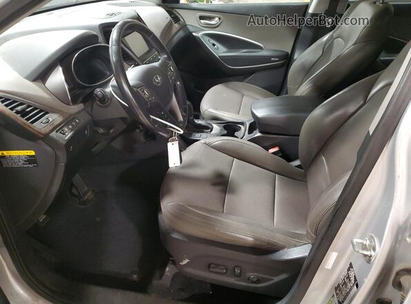 5XYZUDLBXJG522601 2018 HYUNDAI SANTA Silver Widok wnętrza z przodu