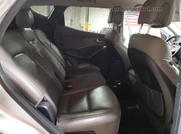 5XYZUDLBXJG522601 2018 HYUNDAI SANTA Silver Widok wnętrza z tyłu