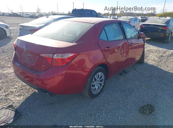 5YFBURHEXJP841560 2018 TOYOTA LL Красный Задняя правая четверть