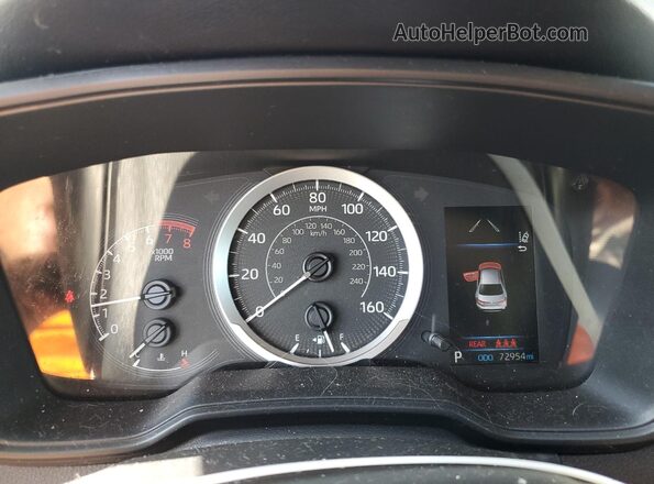 5YFEPMAE2MP249009 2021 TOYOTA LL Blue Vista del cuadro de instrumentos