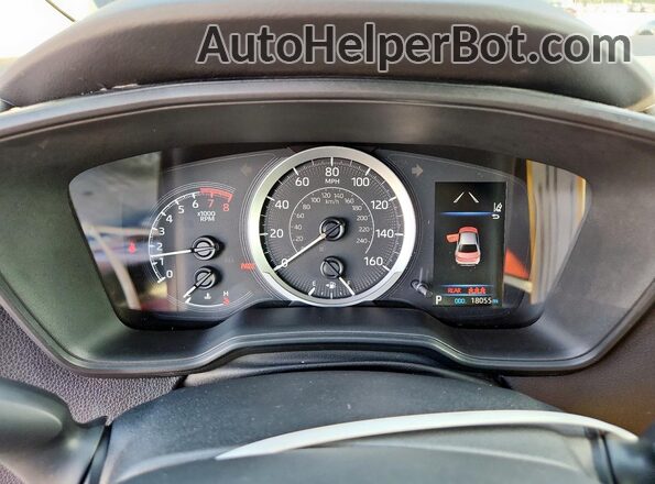5YFEPMAE4NP311494 2022 TOYOTA LL Черный Вид щитка приборов