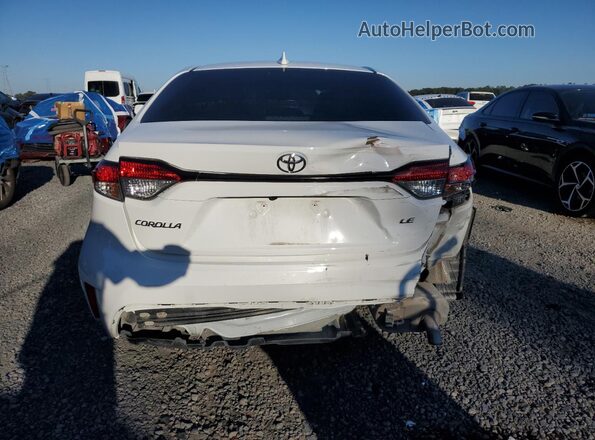 5YFEPMAE6MP237753 2021 TOYOTA LL White Rear view