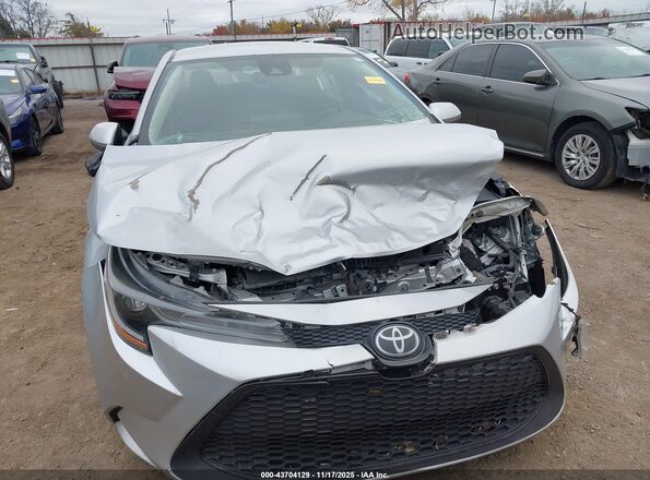 5YFEPRAE2LP117444 2020 TOYOTA LL Silver Вид щитка приладів