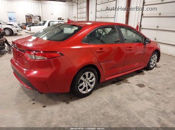 5YFEPRAEXLP092275 2020 TOYOTA LL Red უკანა მარჯვენა