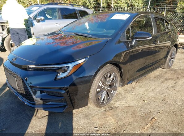5YFS4MCE1PP145849 2023 TOYOTA LL Black Առջևի ձախ երեք քառորդ տեսարան