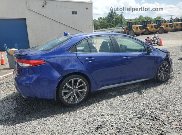5YFS4MCE3NP125941 2022 TOYOTA LL Синий Задняя правая четверть