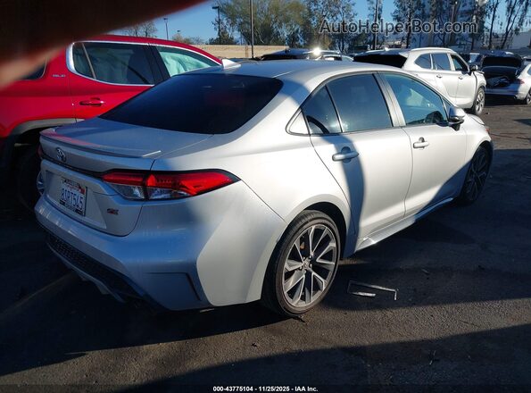 5YFS4RCE0LP027928 2020 TOYOTA LL Серебряный Задняя правая четверть