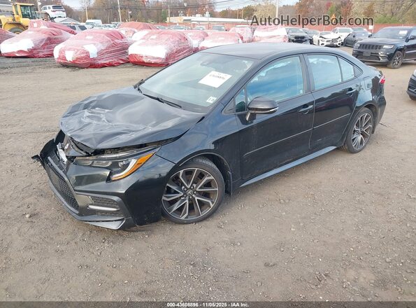 5YFS4RCE4LP038589 2020 TOYOTA LL Черный Передняя левая четверть