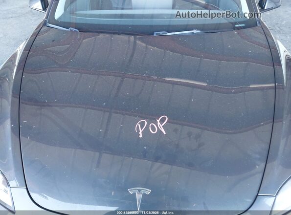 5YJ3E1EA2RF727144 2024 TESLA MODEL 3 Black Rear view
