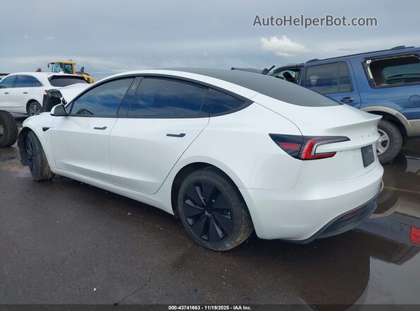 5YJ3E1EA5RF830803 2024 TESLA MODEL 3 White Tył lewy