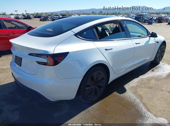 5YJ3E1EA5RF849478 2024 TESLA MODEL 3 White Tył prawy