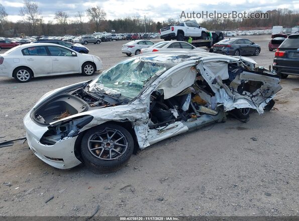 5YJ3E1EB0MF045316 2021 TESLA MODEL 3 White Front left