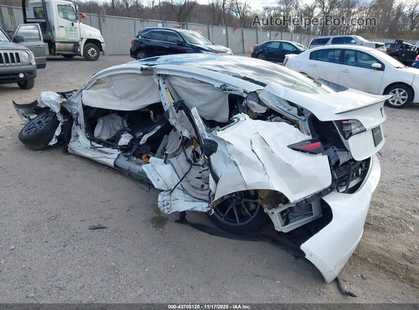 5YJ3E1EB0MF045316 2021 TESLA MODEL 3 White Rear left