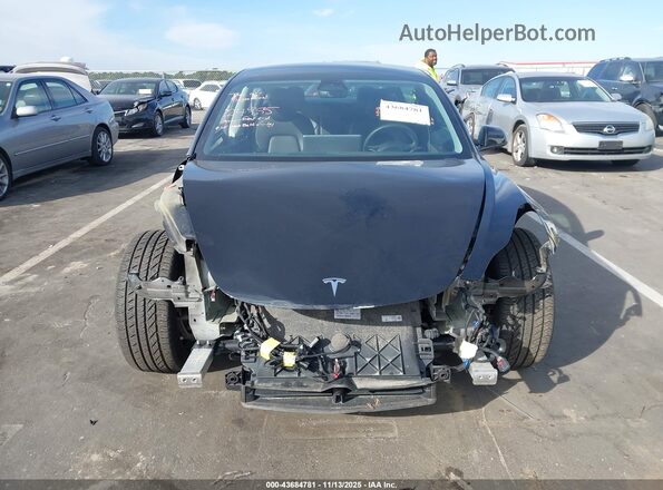 5YJ3E1EB0NF124955 2022 TESLA MODEL 3 Black Widok deski rozdzielczej