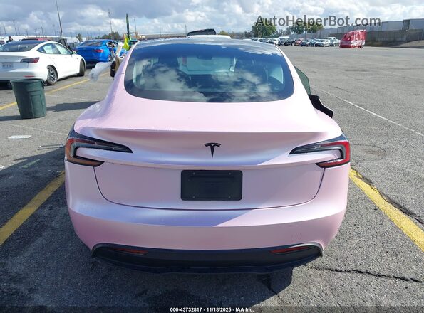 5YJ3E1EB0RF824254 2024 TESLA MODEL 3 Pink 