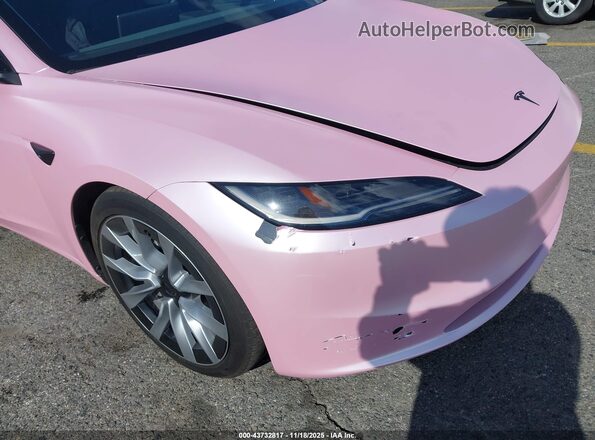 5YJ3E1EB0RF824254 2024 TESLA MODEL 3 Pink 