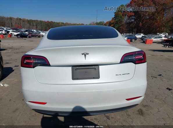 5YJ3E1EB1NF257837 2022 TESLA MODEL 3 White 