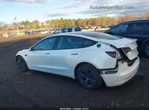 5YJ3E1EB1NF326901 2022 TESLA MODEL 3 White Панорамний вид салону 360°