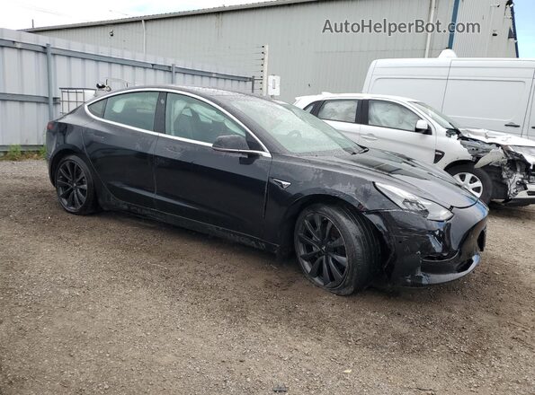 5YJ3E1EB2KF415033 2019 TESLA MODEL Black Front right