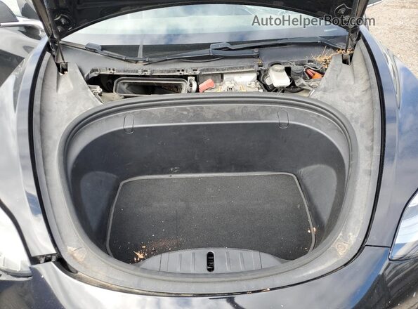 5YJ3E1EB2KF415033 2019 TESLA MODEL Black Rear interior view