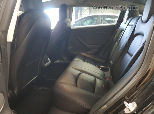 5YJ3E1EB2NF195560 2022 TESLA MODEL Черный Вид задней части салона