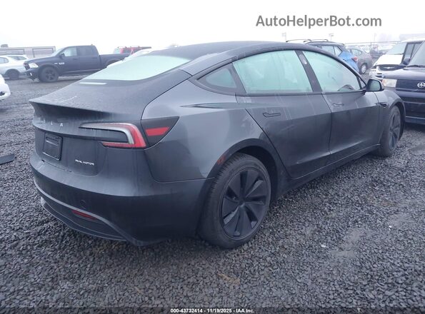 5YJ3E1EB2RF736726 2024 TESLA MODEL 3 Gray უკანა მარჯვენა