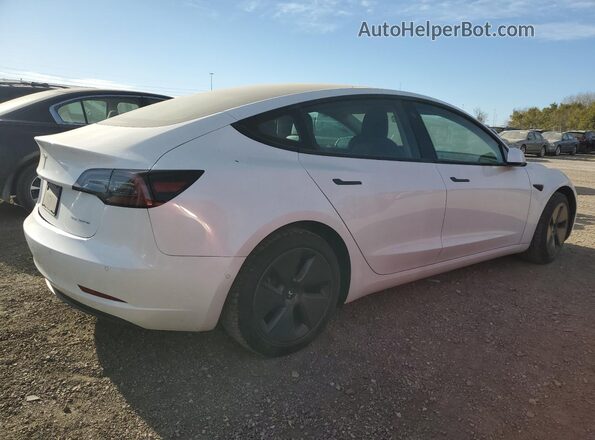 5YJ3E1EB4NF126496 2022 TESLA MODEL White Trasero derecho