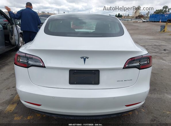 5YJ3E1EB4NF182955 2022 TESLA MODEL 3 White 