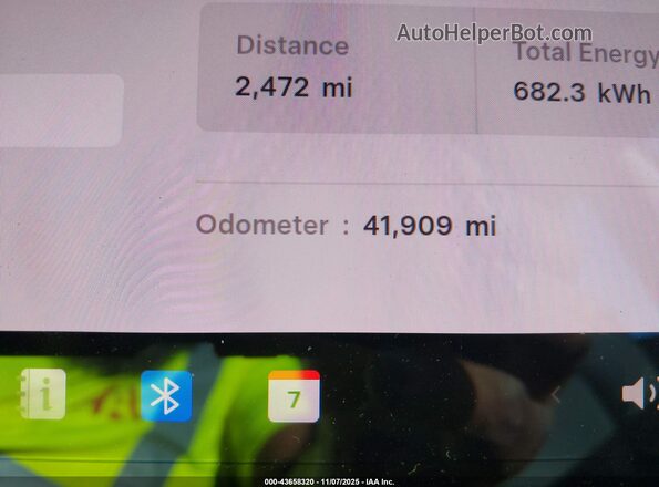 5YJ3E1EB4NF207000 2022 TESLA MODEL 3 Серый Вид задних сидений