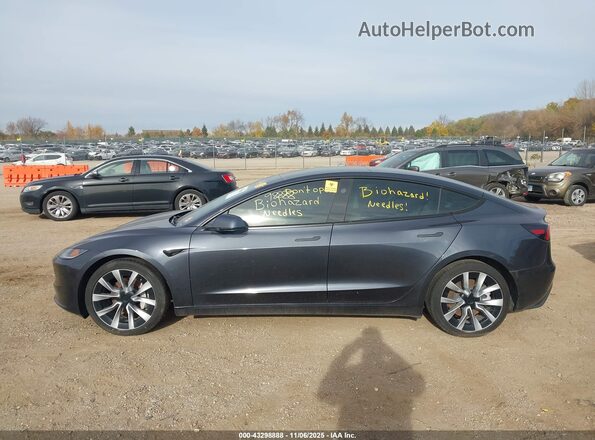 5YJ3E1EB4RF758808 2024 TESLA MODEL 3 Gray Панорамний вид салону 360°