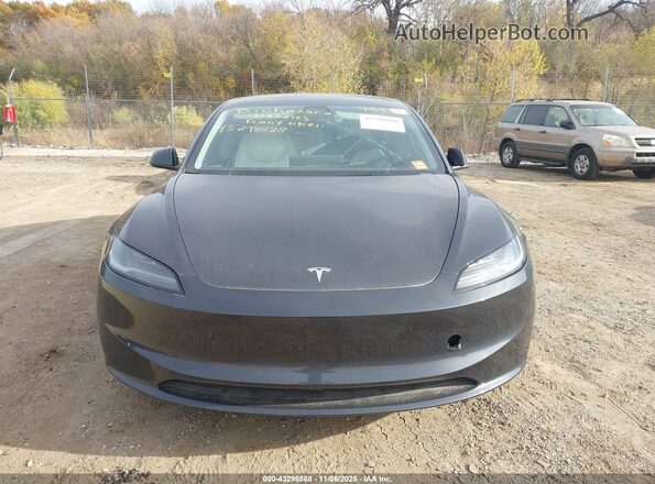 5YJ3E1EB4RF758808 2024 TESLA MODEL 3 Gray Вид щитка приладів