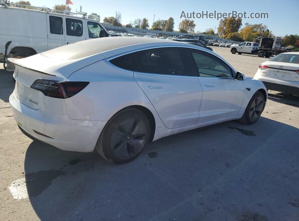 5YJ3E1EB5JF092255 2018 TESLA MODEL White Trasero derecho