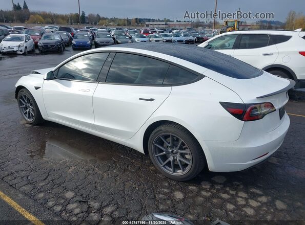 5YJ3E1EB5NF166165 2022 TESLA MODEL 3 White Հետևի ձախ